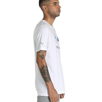 Puma Men's Regular Fit T-Shirt (White, M)
