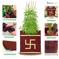 Tulsi Plant Grow Bag for Home/Gardening