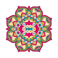 Diwali Rangoli Stickers Mandala
