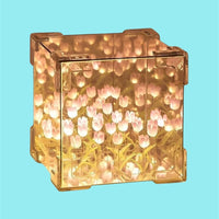 Tulip Cube Mirror Lamp