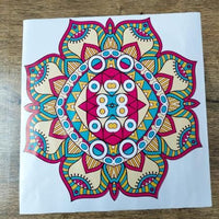 Diwali Rangoli Stickers Mandala