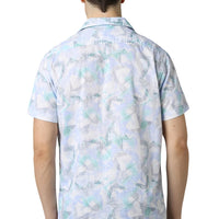 Louis Philippe Men Slim Fit Printed 100% Cotton Casual Shirt