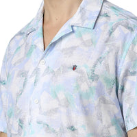 Louis Philippe Men Slim Fit Printed 100% Cotton Casual Shirt